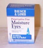 "Moisture Eyes" from Bausch & Lomb