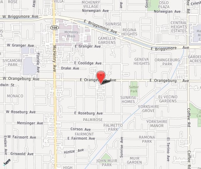 Location Map: 1334 Nelson Ave Modesto, CA 95350